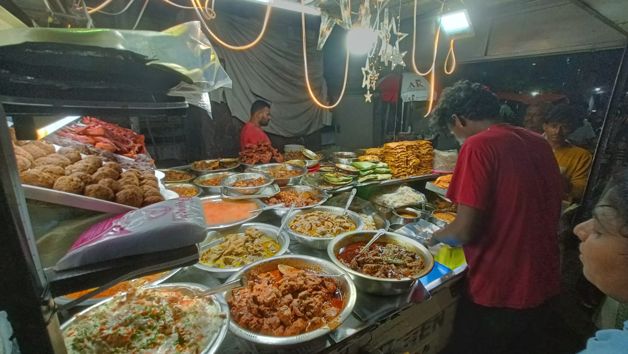 Many good foods, from veg to non veg. I