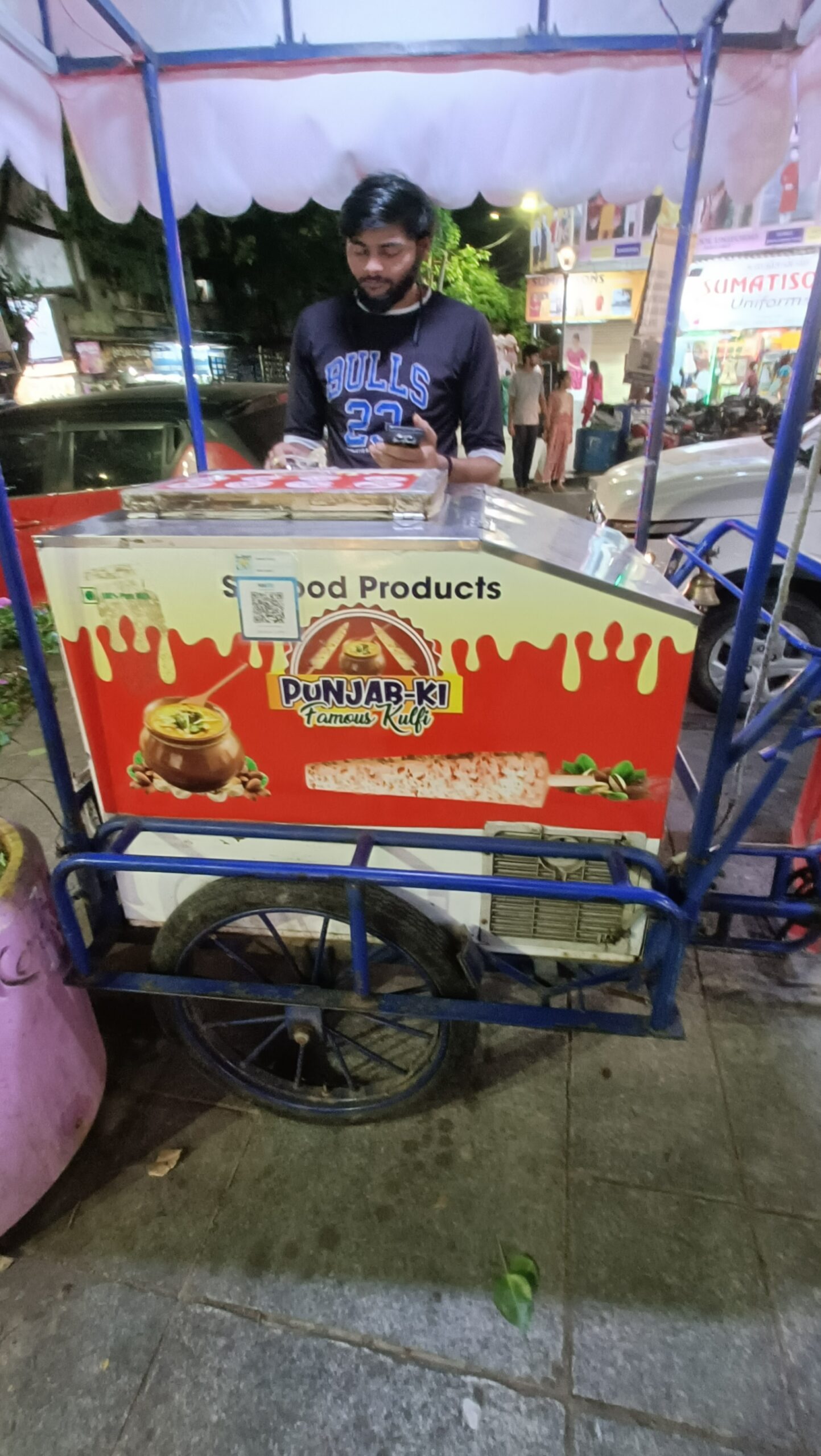 Kulfi is known as ice cream which is well known and good to ease the spicy food. 