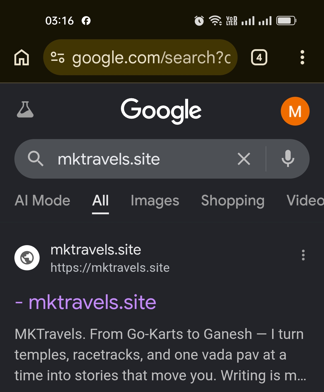 First page and top, So happy that google loves my blog.