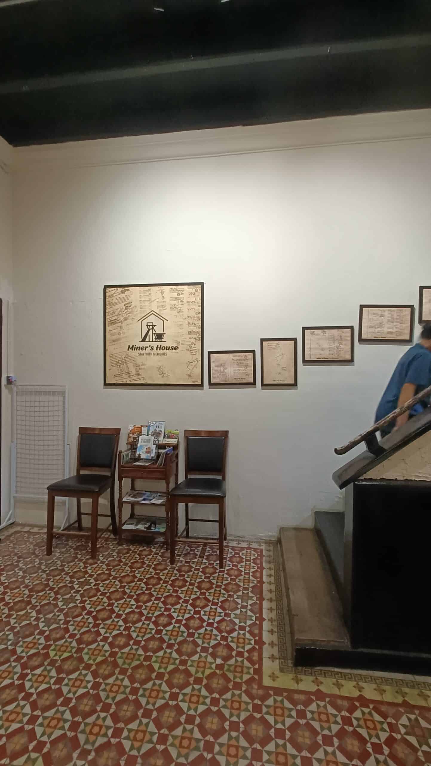 Lobby of Miners House 