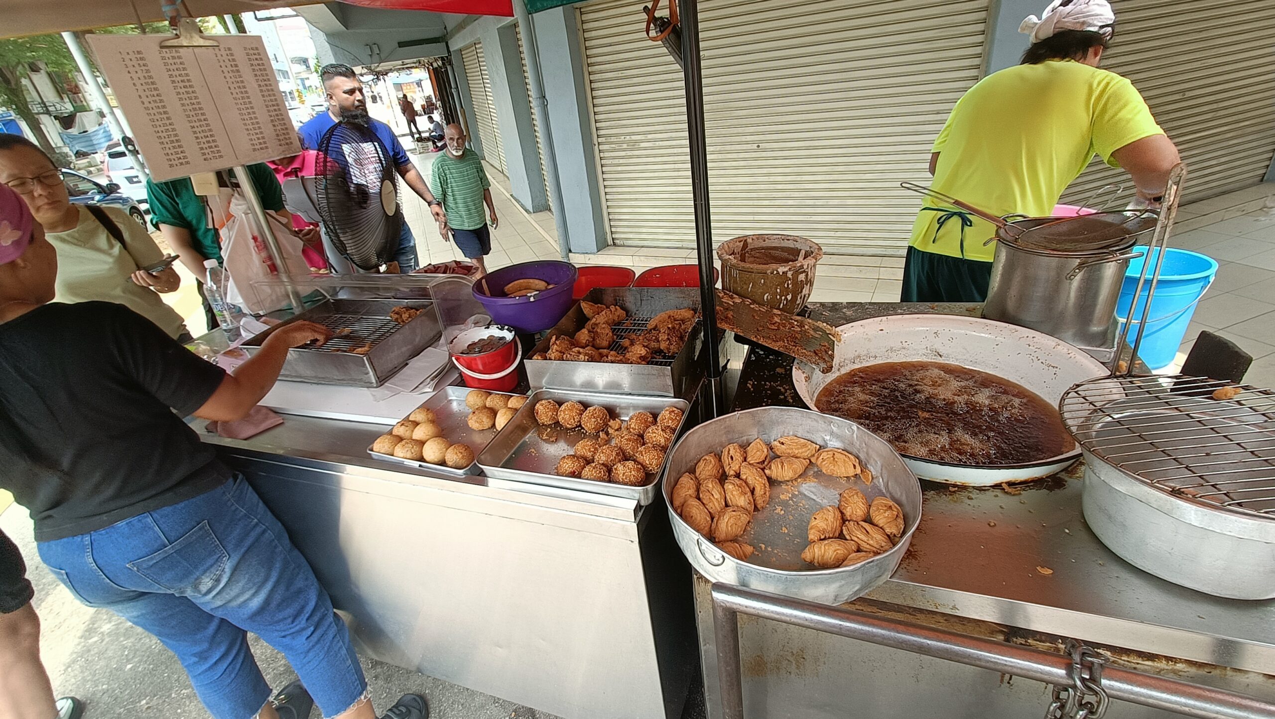 Snacks and Pisang goreng